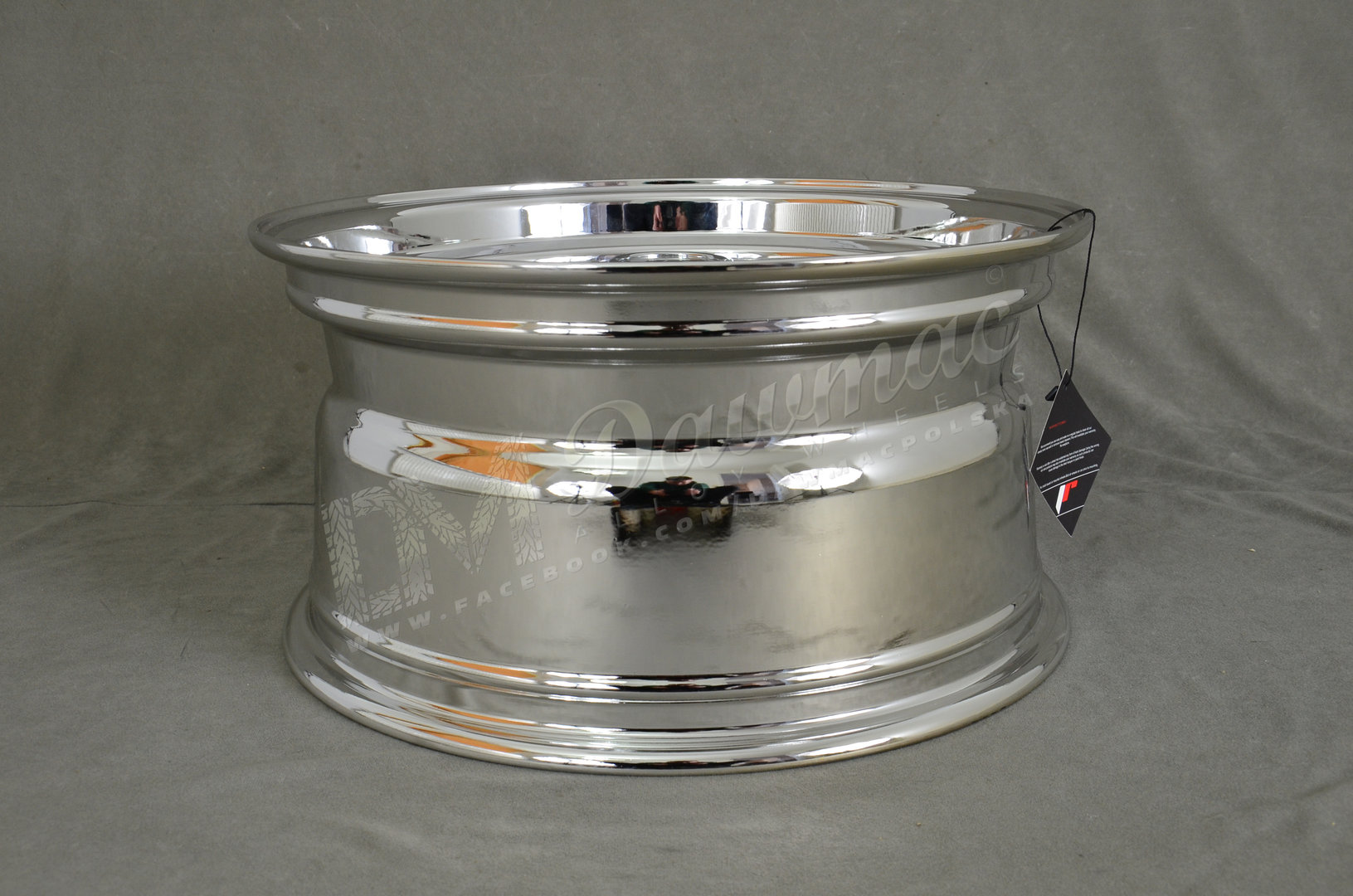 Japan Racing JR9 17" 8,5J ET35 5x112/5x120 Chrome - obrazek 7