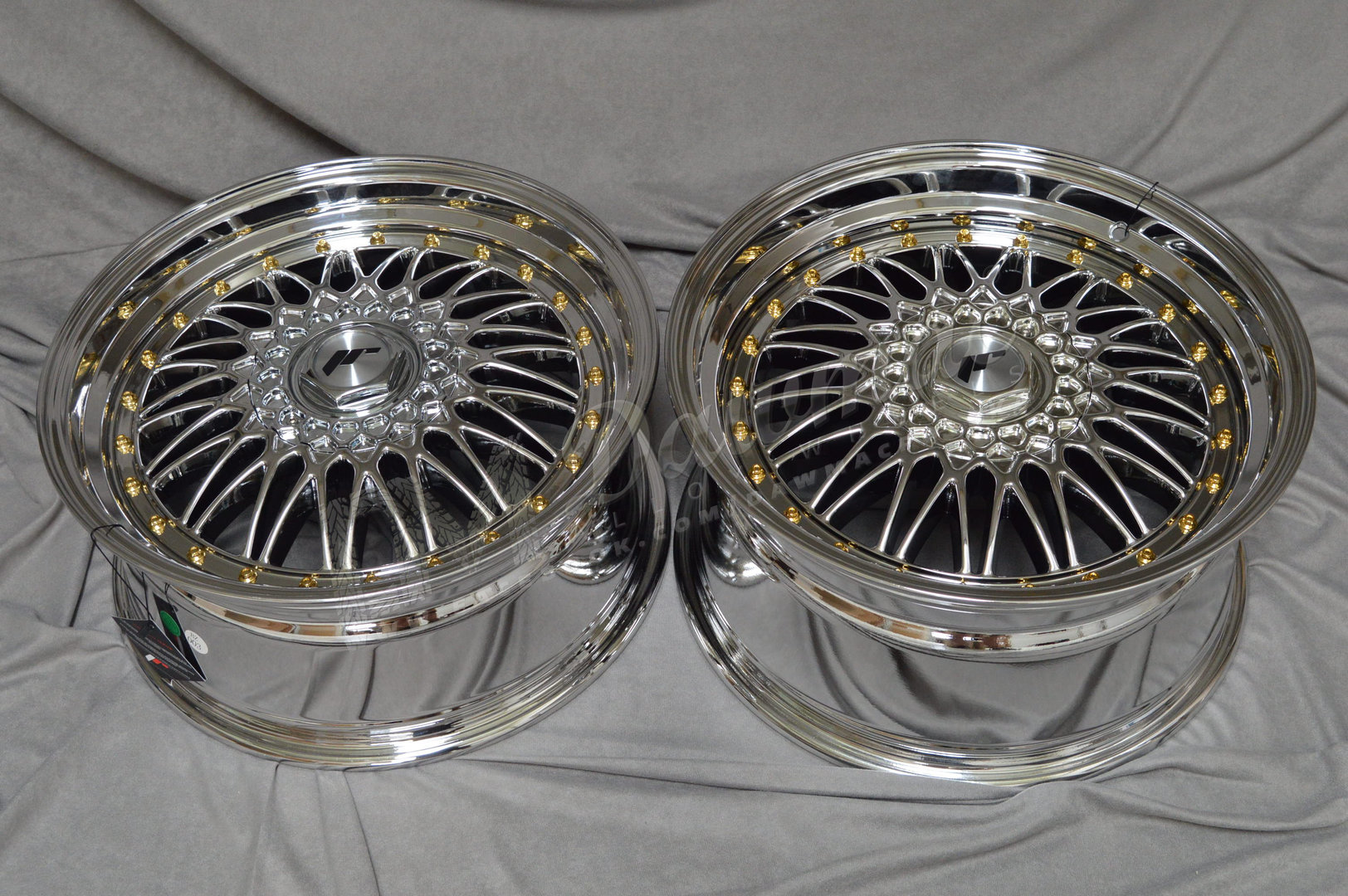 Japan Racing JR9 18" 8J ET35-ET40 BLANK Chrome - obrazek 5