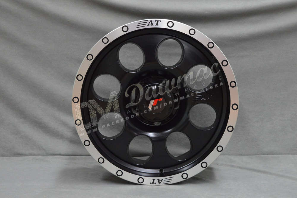 Japan Racing JRX4 18" 9J ET20 BLANK Matt Black w/Machined Lip