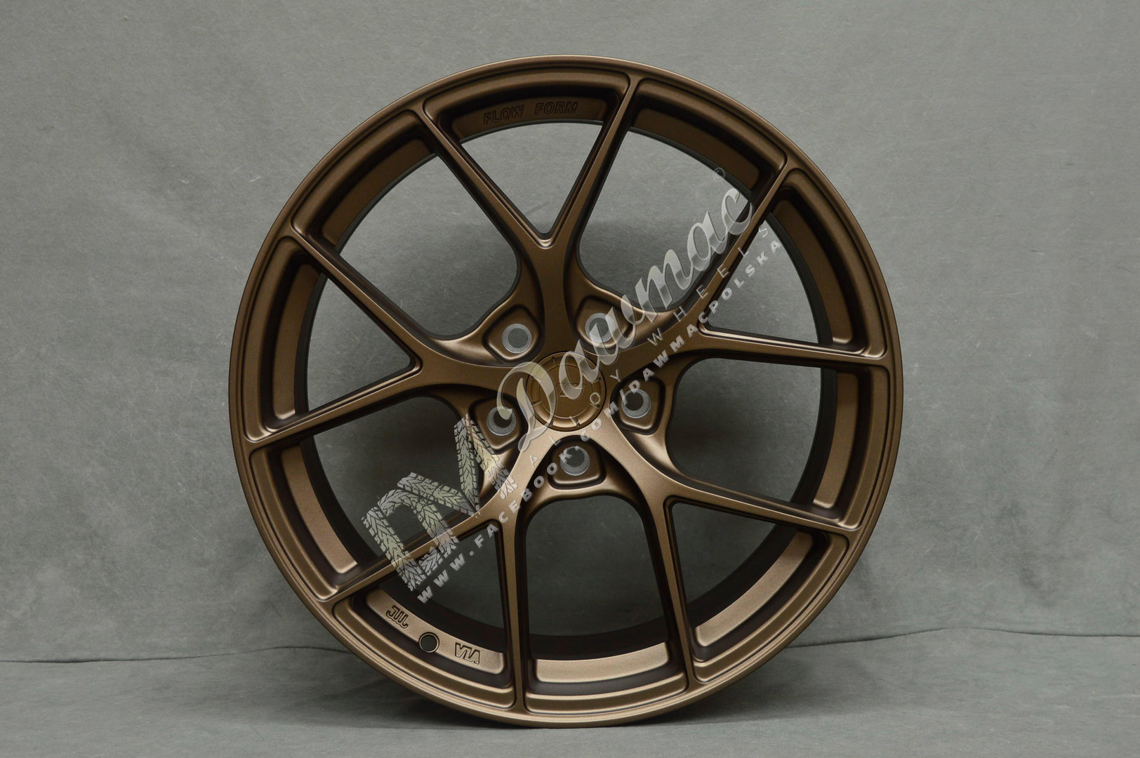 Japan Racing SL01 17" 7J ET20-ET40 + 9J ET20-ET50 BLANK Matt Bronze - obrazek 2