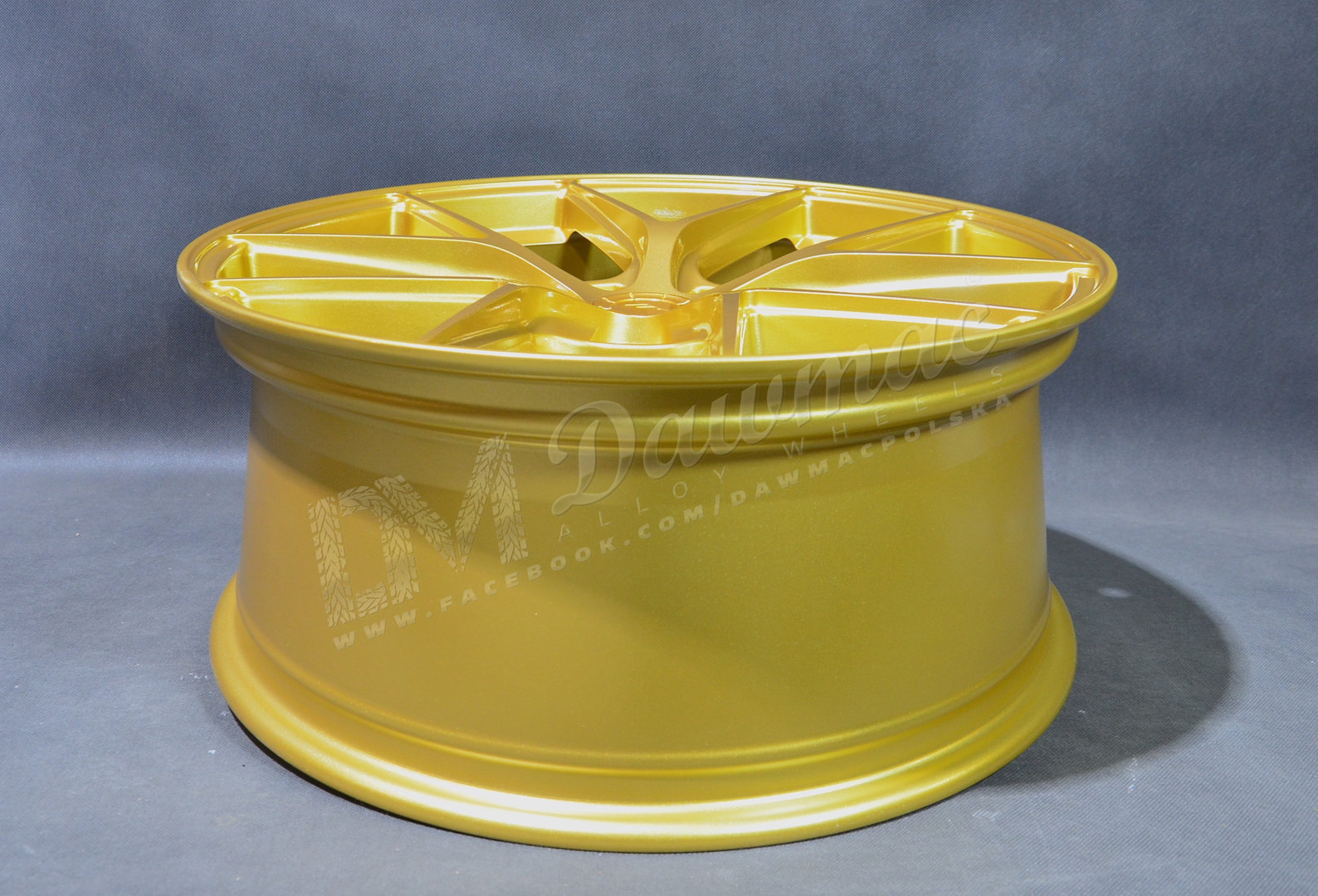 Japan Racing SL01 17" 8J ET20-ET45 BLANK Gold - obrazek 5