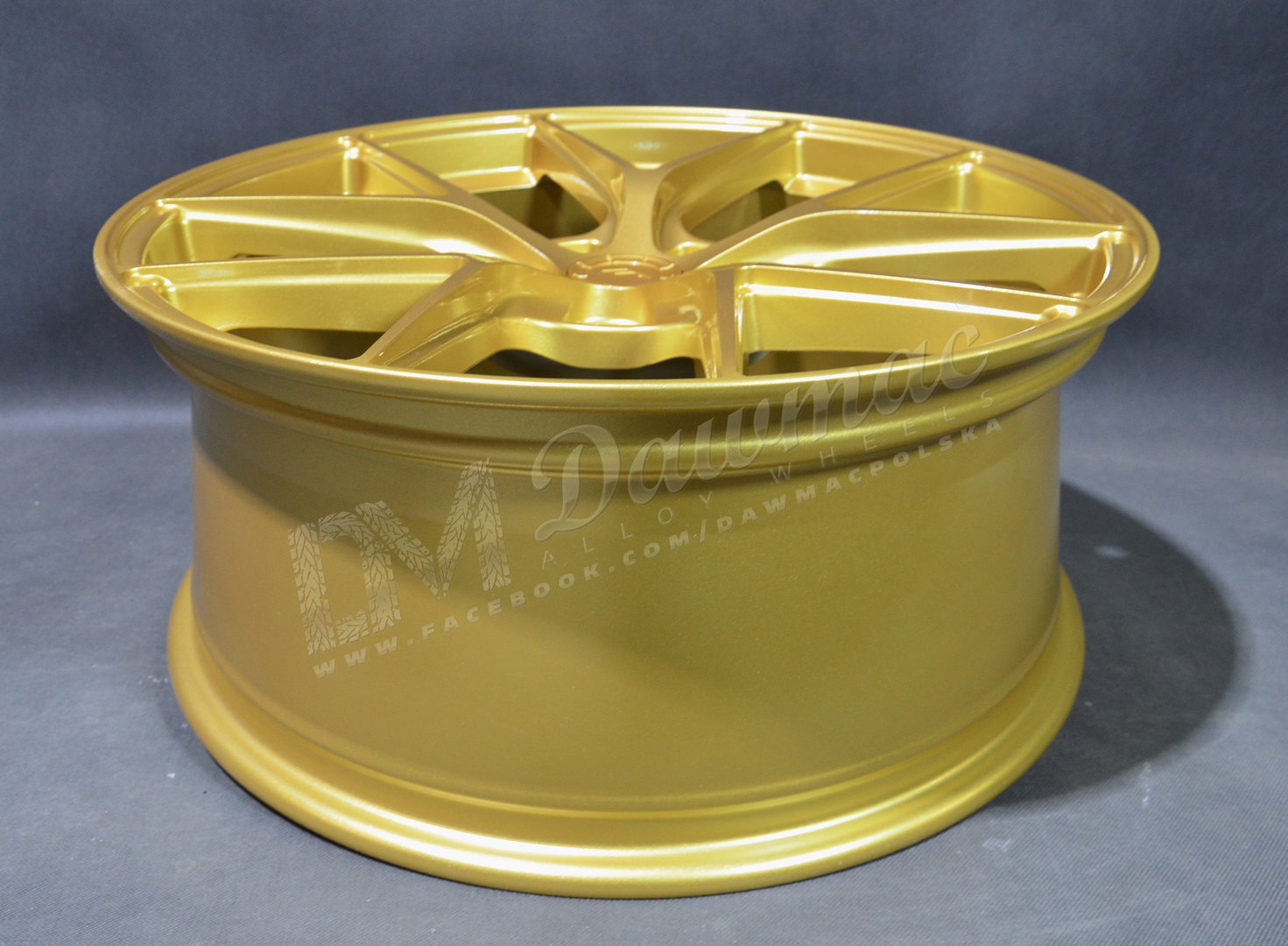 Japan Racing SL01 17" 8J ET20-ET45 BLANK Gold - obrazek 6