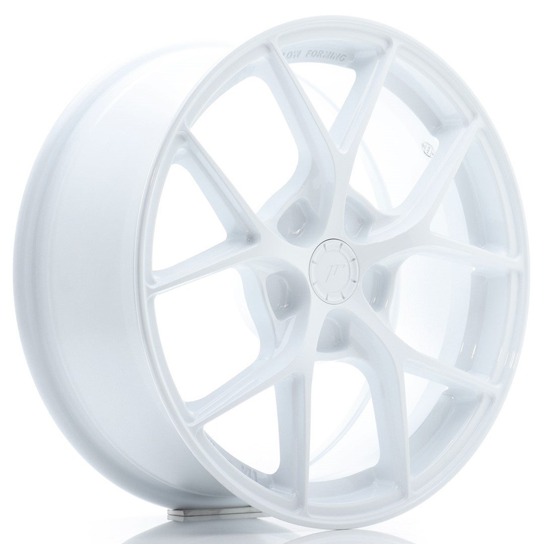 Japan Racing SL01 19" 9,5J ET25-40 + 10,5J ET25-40 BLANK White - obrazek 2