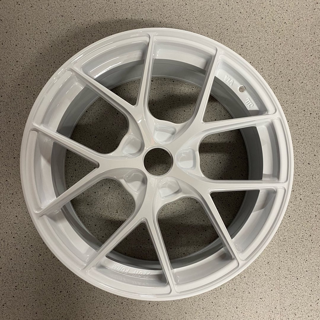 Japan Racing SL01 19" 9,5J ET25-40 + 10,5J ET25-40 BLANK White - obrazek 6