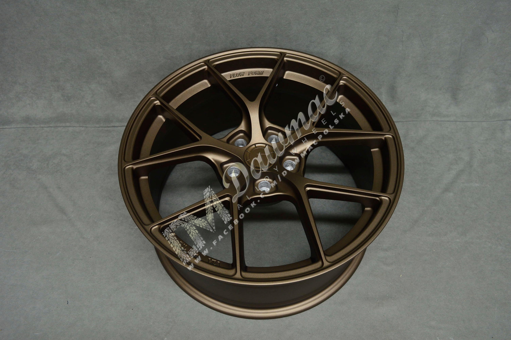 Japan Racing SL01 20" 9,5J ET15-ET42 + 12J ET0-ET40 BLANK Matt Bronze - obrazek 5