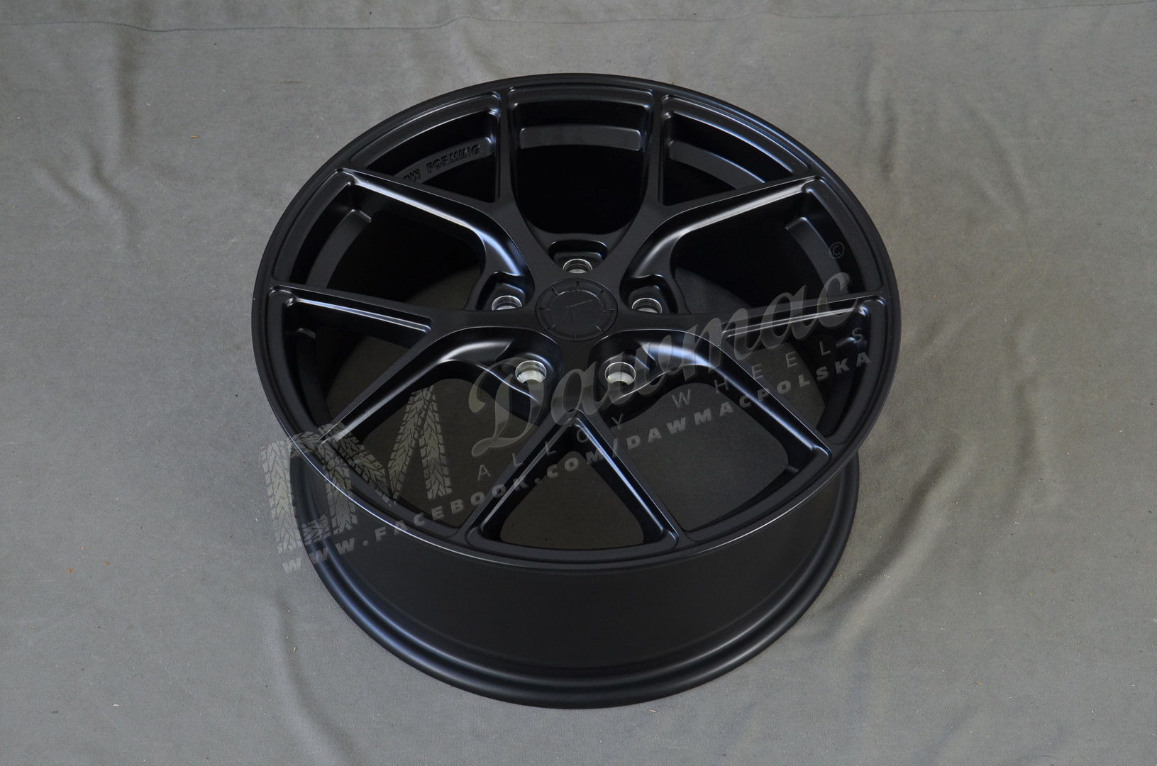 Japan Racing SL01 20" 9,5J ET15-ET42 BLANK Matt Black - obrazek 5