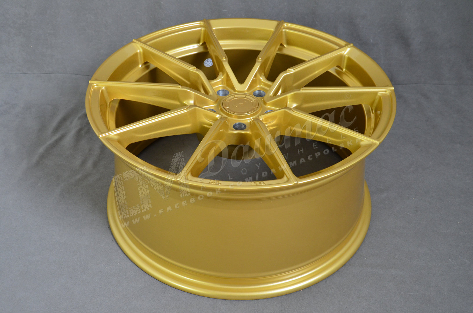 Japan Racing SL02 18" 8J ET20-ET40 + 9J ET20-ET51 BLANK Gold - obrazek 6