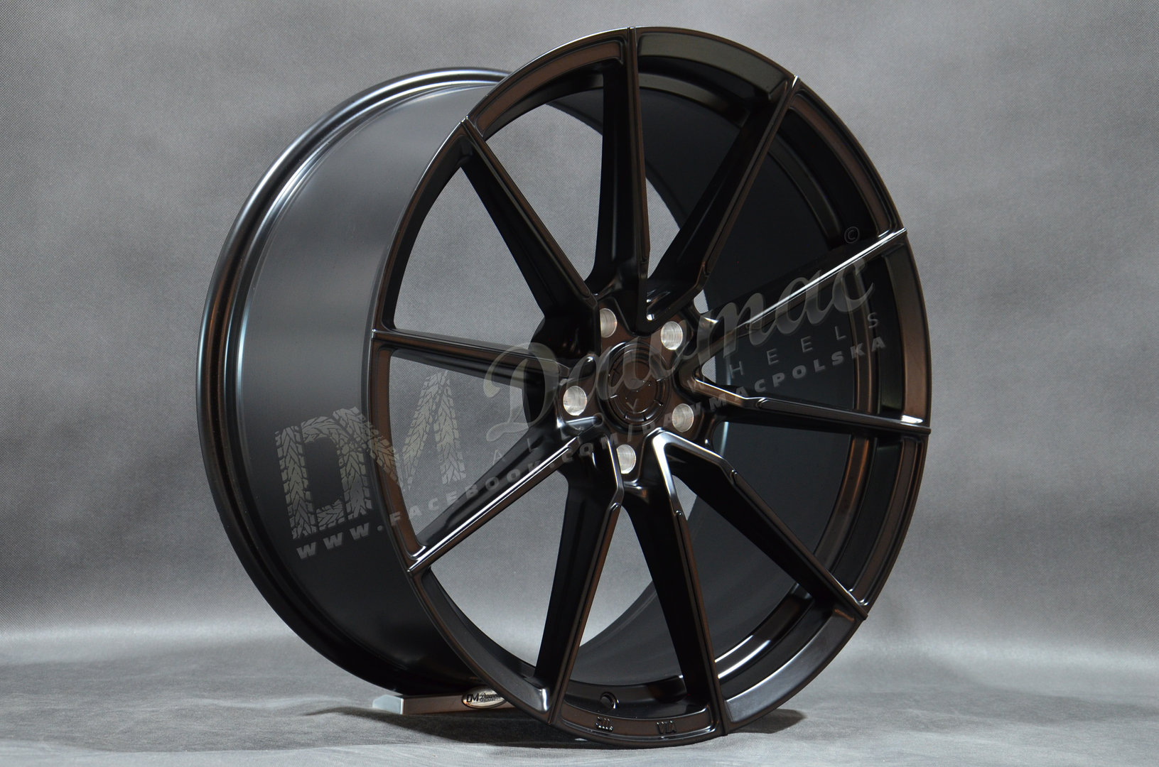 Japan Racing SL02 18" 9J ET20-ET51 BLANK Matt Black - obrazek 4