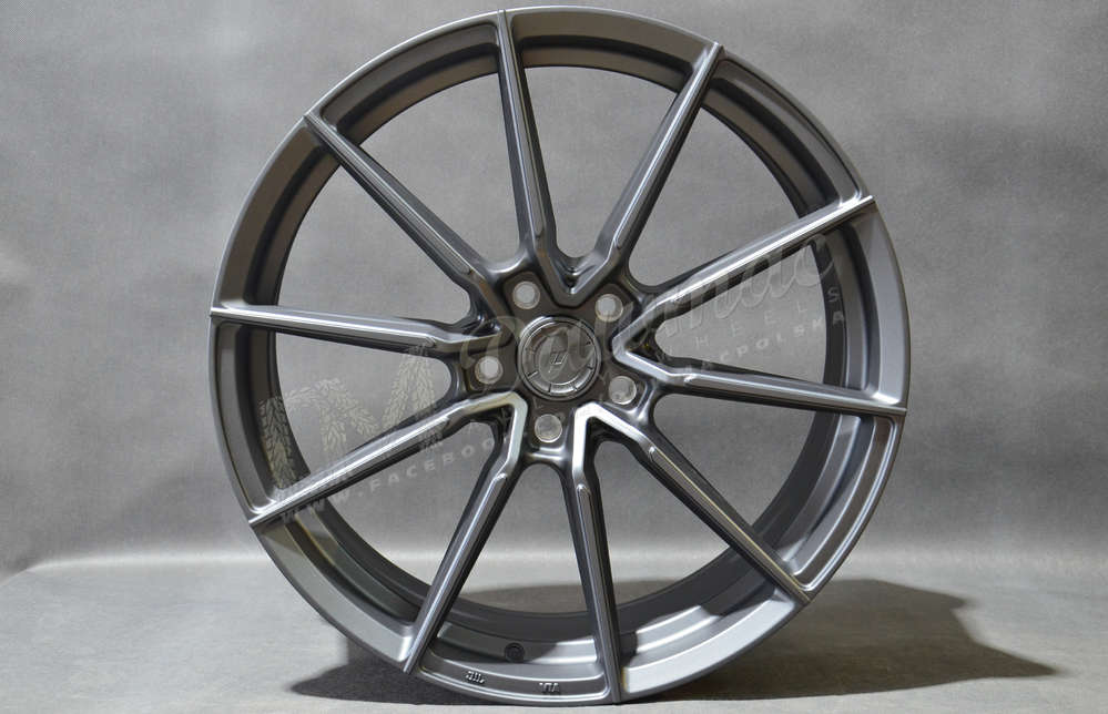 Japan Racing SL02 19" 10J ET20-ET51 BLANK Matt Gun Metal