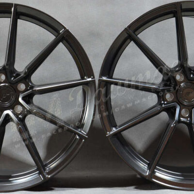 Japan Racing SL02 19" 8,5J ET20-ET45 + 9,5J ET20-ET45 BLANK Matt Black