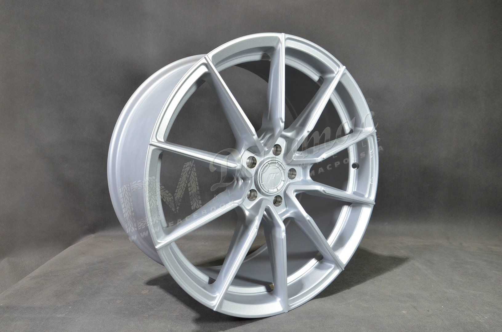 Japan Racing SL02 19" 8,5J ET20-ET45 + 9,5J ET20-ET45 BLANK Matt Silver - obrazek 3