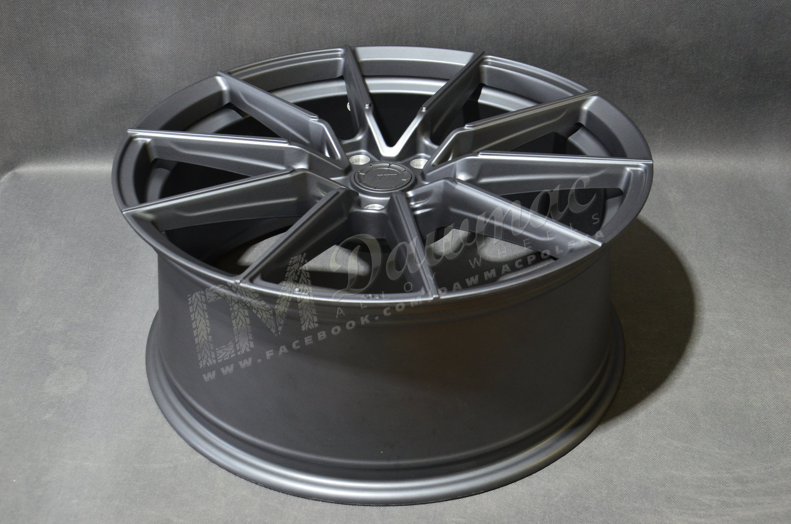 Japan Racing SL02 19" 9,5J ET20-ET45 + 10,5J ET15-ET57 BLANK Matt Gun Metal - obrazek 5