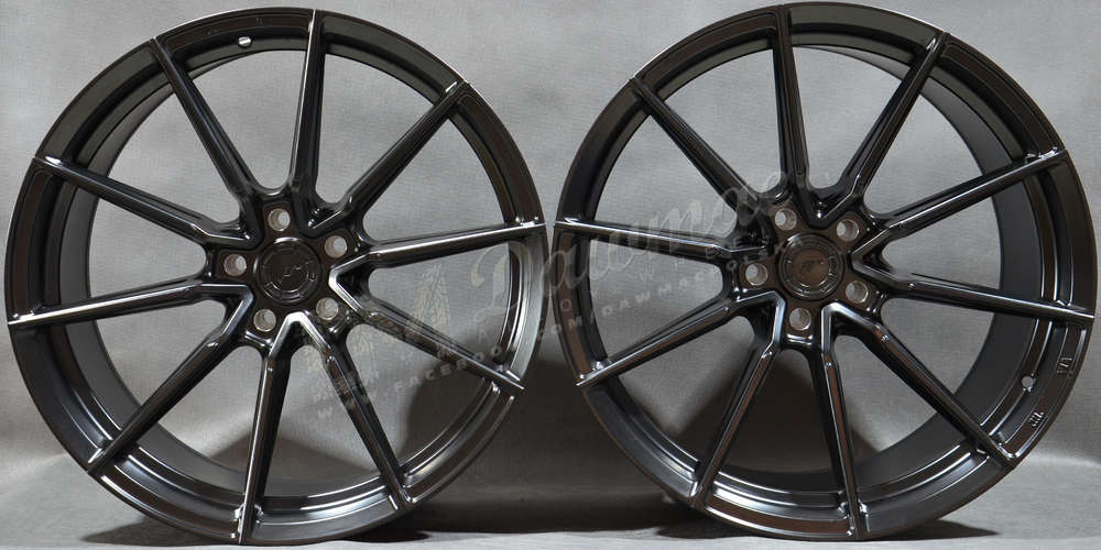 Japan Racing SL02 20" 9,5J ET15-ET42 + 10,5J ET15-ET45 BLANK Matt Black