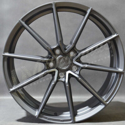 Japan Racing SL02 20" 9,5J ET15-ET42 BLANK Matt Gun Metal