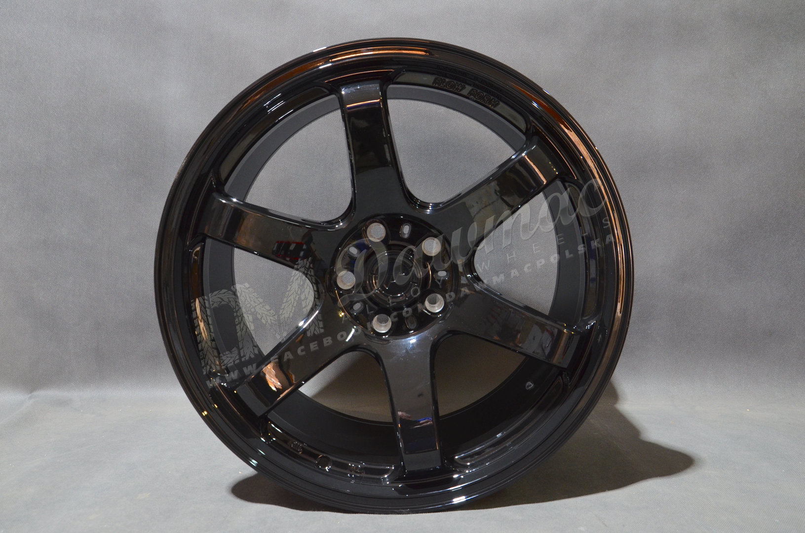 Japan Racing SL03 18" 8,5J ET20-ET42 BLANK Gloss Black - obrazek 2