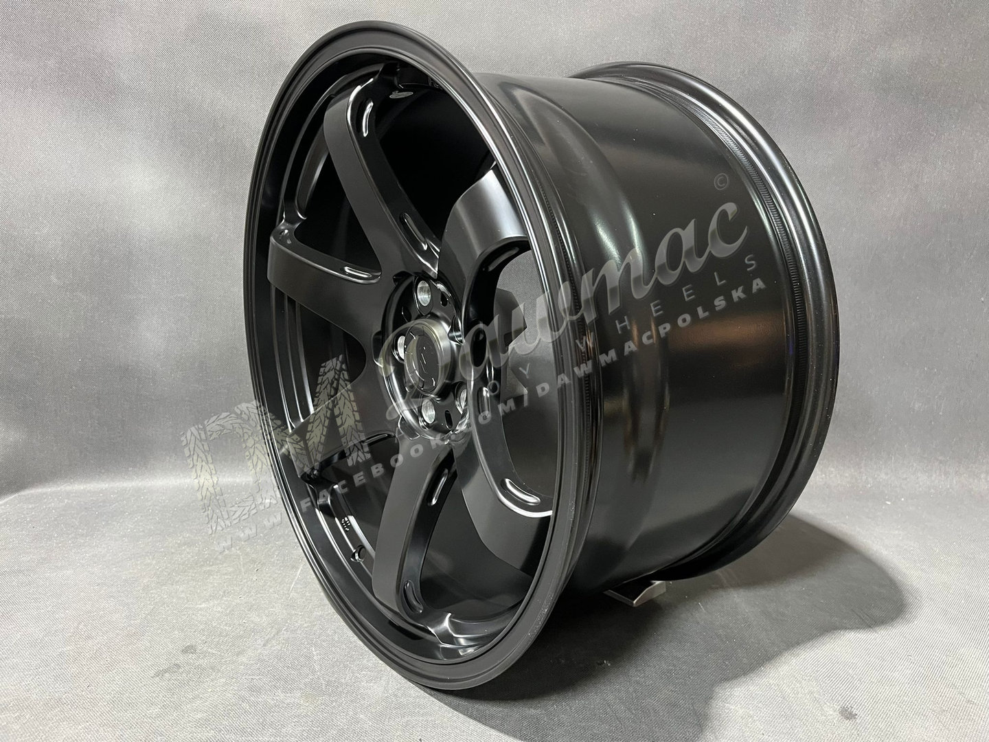 Japan Racing SL03 18" 8J ET20-ET35 BLANK Matt Black - obrazek 4