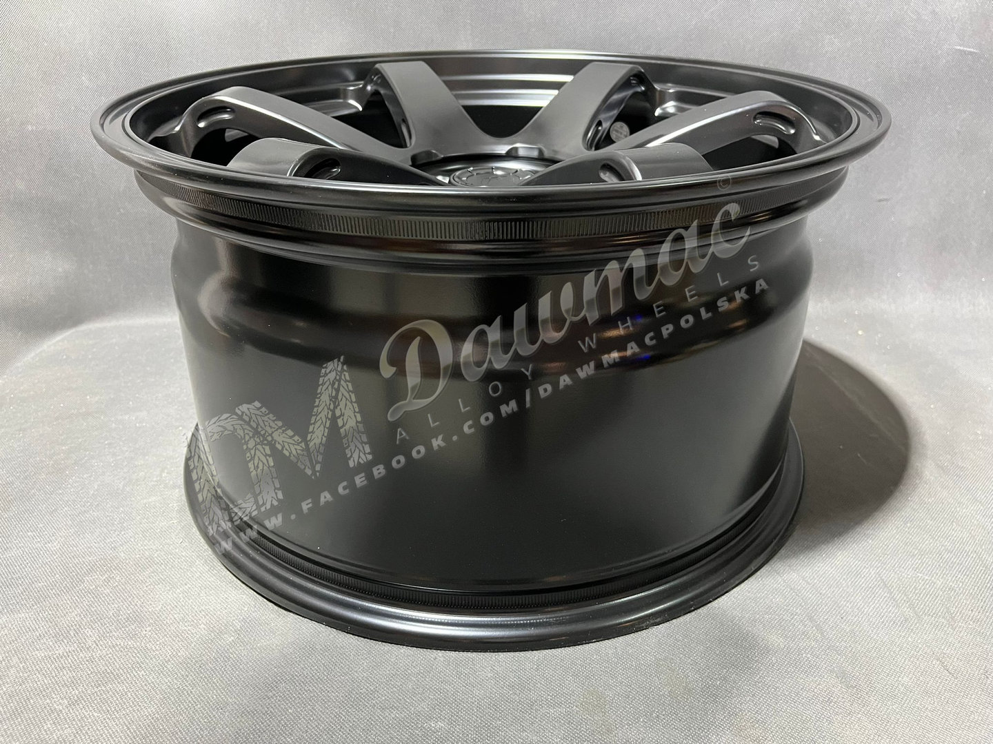 Japan Racing SL03 18" 8J ET20-ET35 BLANK Matt Black - obrazek 6