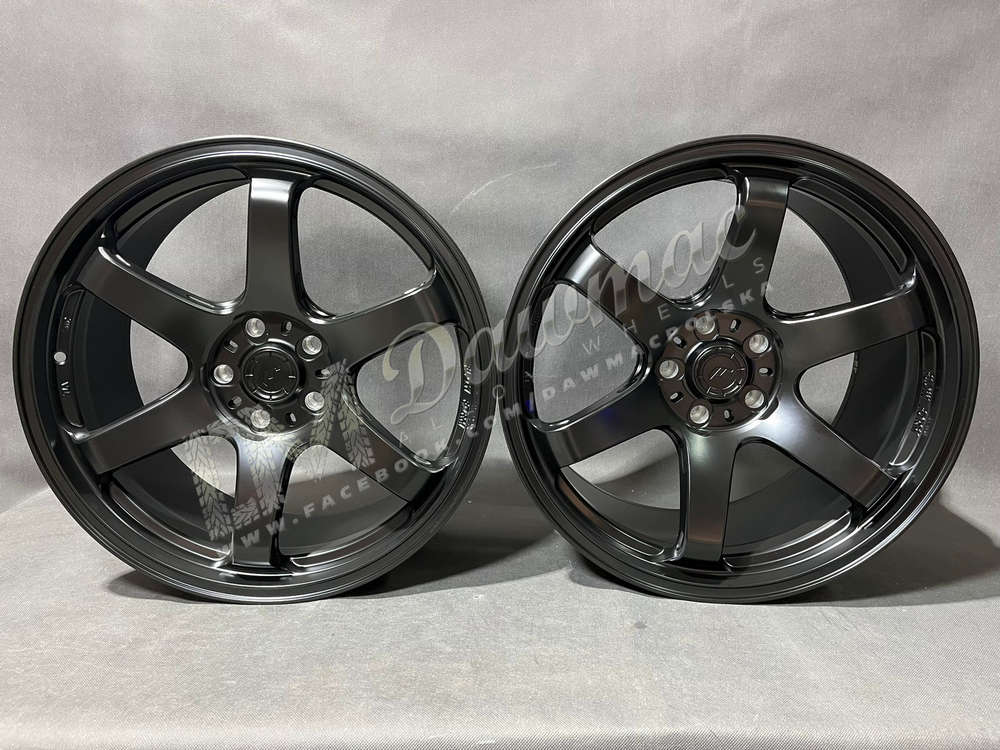 Japan Racing SL03 19" 9,5J ET20-ET35 + 10,5J ET15-ET45 BLANK Matt Black