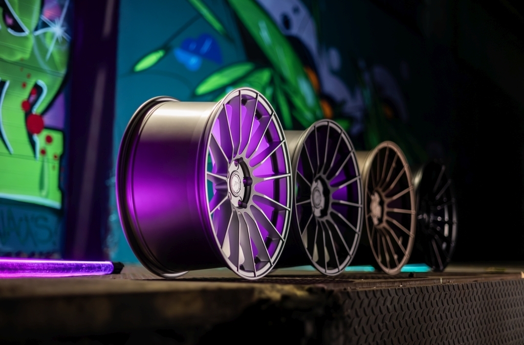 Japan Racing SL05 18" 8J ET20-ET40 + 8,5J ET20-45 BLANK Matt Black - obrazek 4