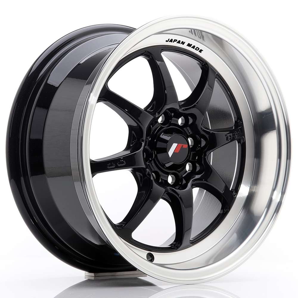 Japan Racing TF2 15" 7,5J ET10 4x100/4x114,3 Gloss Black