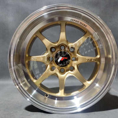 Japan Racing TF2 15" 7,5J ET10 4x100/4x114,3 Gold