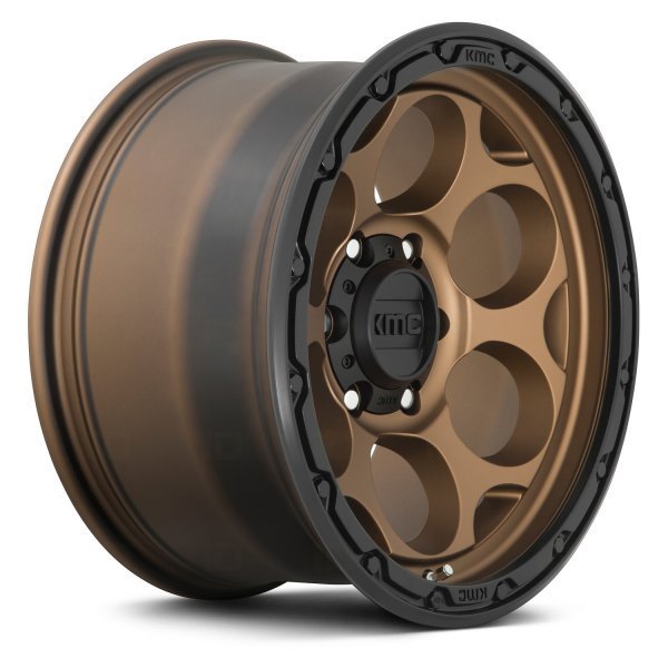 KMC KM541 18" 8,5J ET18 5x127 Matte Bronze with Black Lip - obrazek 4