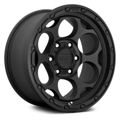 KMC KM541 18" 8,5J ET18 5x127 Textured Black