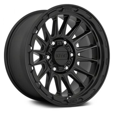 KMC KM542 17" 8J ET35 5x127 Satin Black
