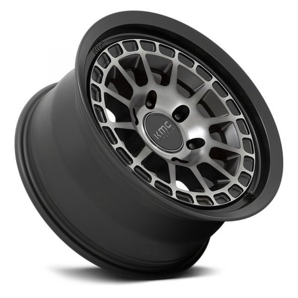 KMC KM719 17" 8,5J ET0 5x127 Satin Black With Gray Tint - obrazek 4