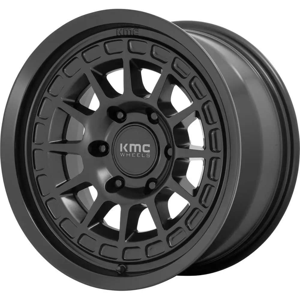KMC KM719 17" 8J ET35 6x139,7 Satin Black With Gray Tint