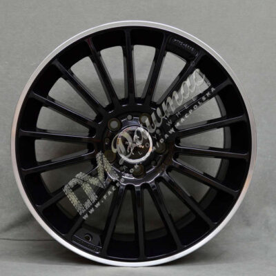 Keskin KT15 17" 7J ET48 5x112 Black Lip Polished