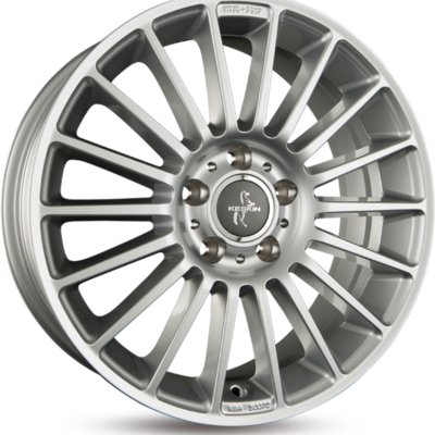 Keskin KT15 17" 7J ET48 5x112 Silver Painted