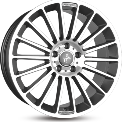 Keskin KT15 19" 8,5J ET45 5x112 Palladium Front Polish