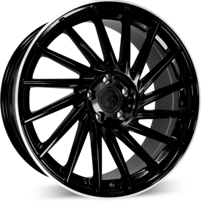 Keskin KT17 19" 8,5J ET30 5x112 Black Lip Polish