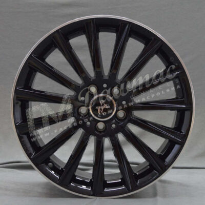 Keskin KT18 19" 8,5J ET30 5x112 Black Lip Polish