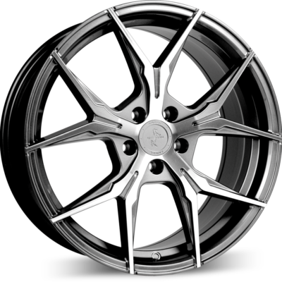 Keskin KT19 18" 8J ET30 5x112 Palladium Front Polish