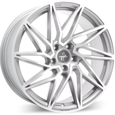 Keskin KT20 18" 8J ET45 5x112 Silver Front Polish