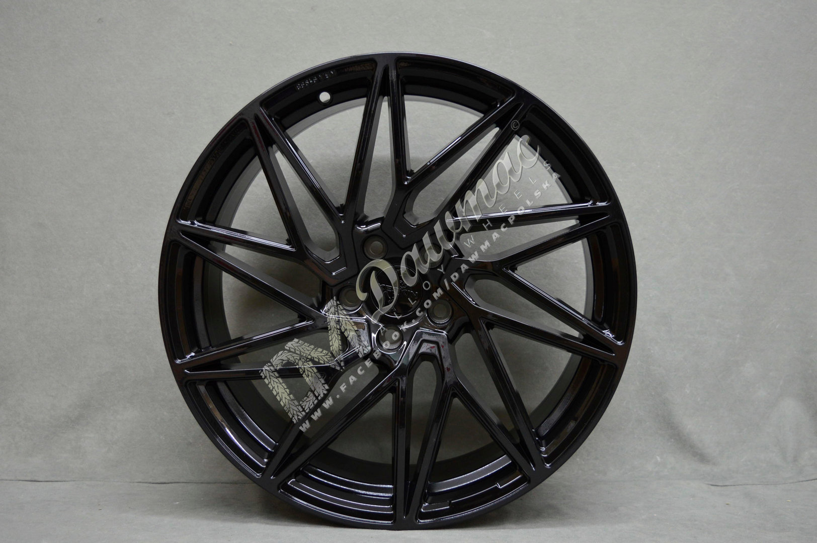 Keskin KT20 19" 8,5J ET45 5x108 Black Painted - obrazek 2