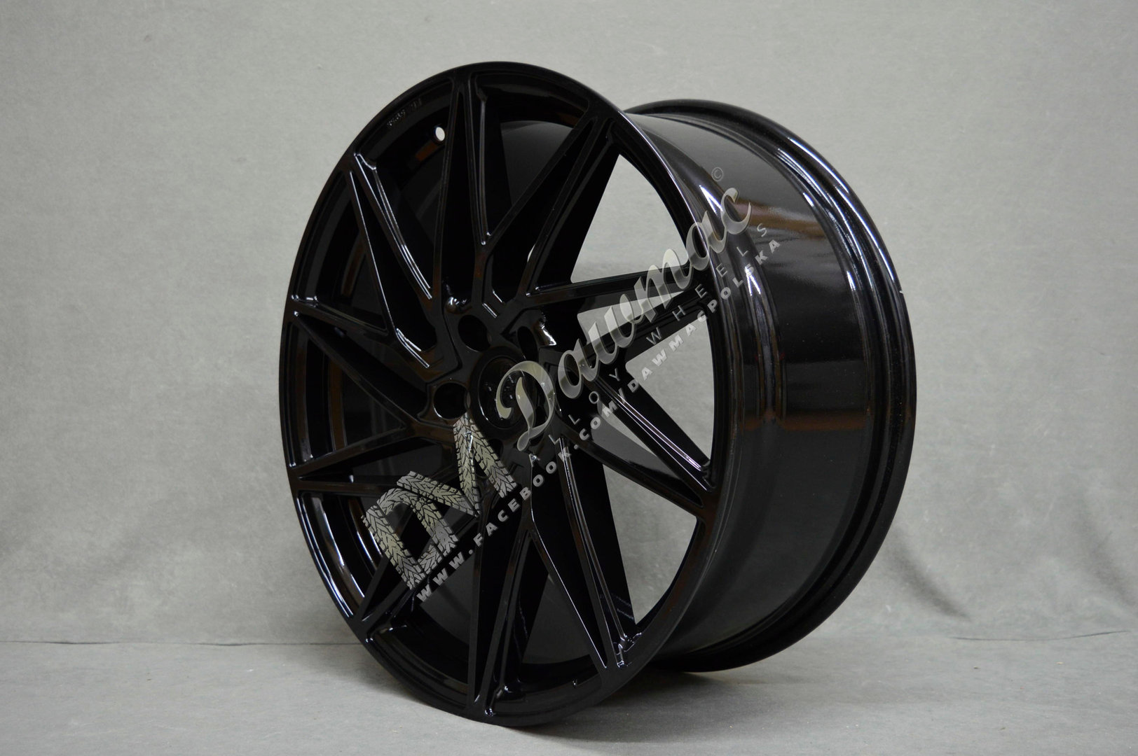 Keskin KT20 19" 8,5J ET45 5x108 Black Painted - obrazek 3