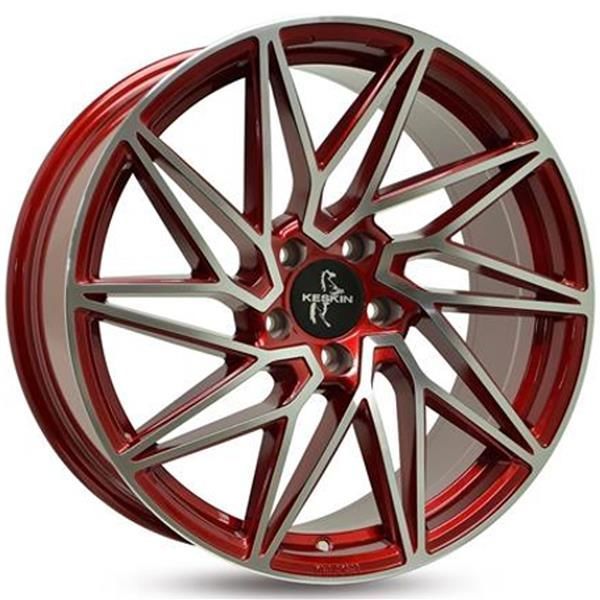 Keskin KT20 19" 8,5J ET45 5x112 Candy Red Front Polish
