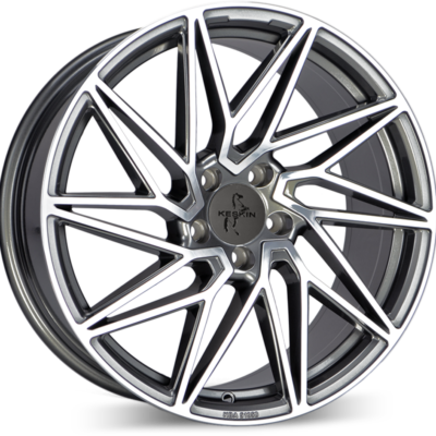 Keskin KT20 19" 8,5J ET45 5x112 Palladium Front Polish