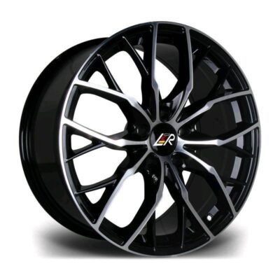 LMR Penta 18" 9J ET38 5x120 Black Polished