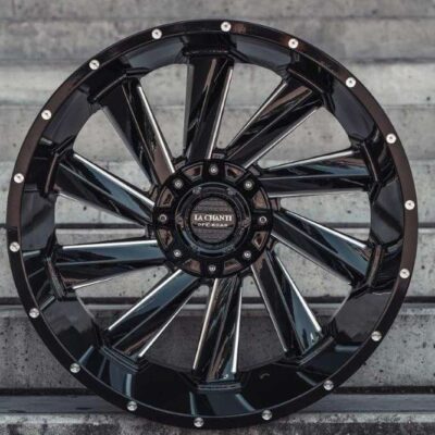 La Chanti LC-OF10 20" 12J ET-44 6x135/6x139,7 Gloss Black Milled