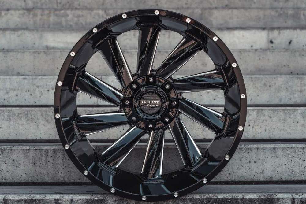 La Chanti LC-OF10 20" 12J ET-44 6x135/6x139,7 Gloss Black Milled