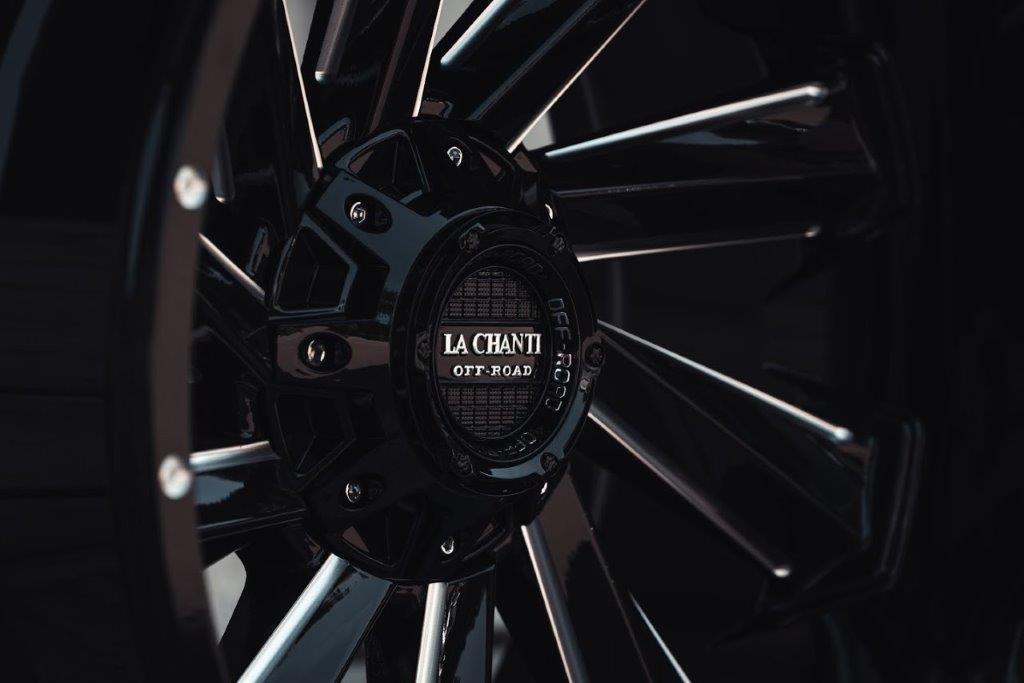La Chanti LC-OF10 20" 12J ET-44 6x135/6x139,7 Gloss Black Milled - obrazek 5