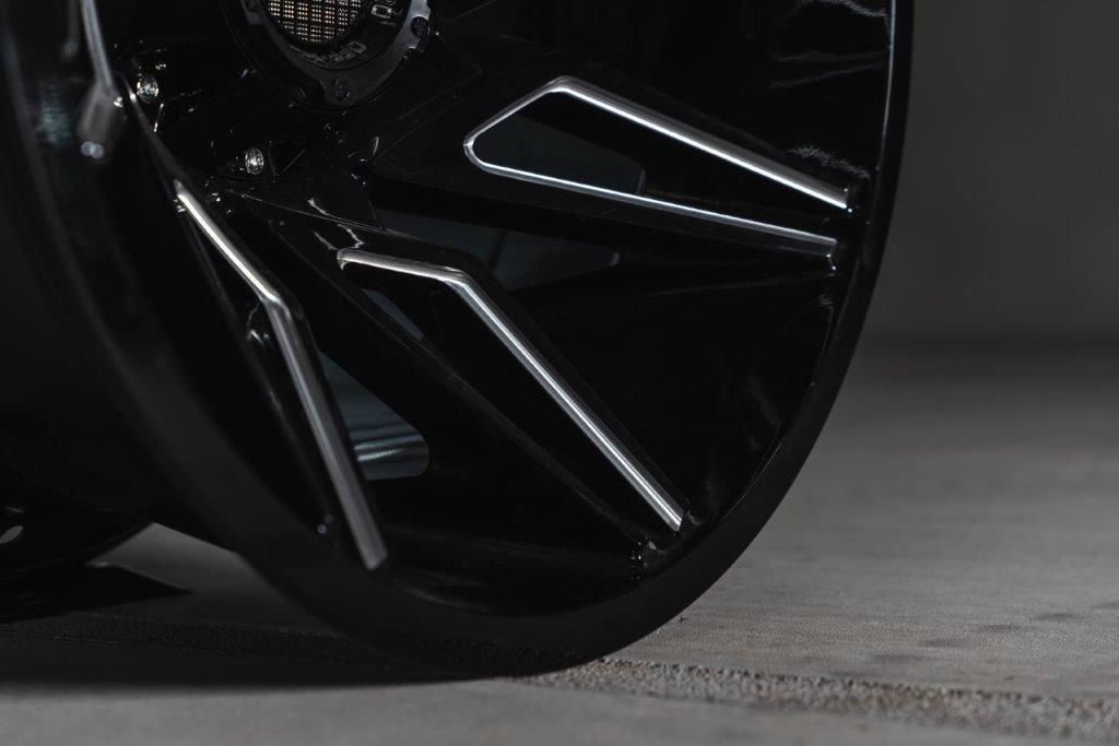 La Chanti LC-OF11 20" 12J ET-44 5x127/5x139,7 Gloss Black Milled - obrazek 5