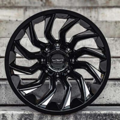 La Chanti LC-OF12 20" 12J ET-25 5x139,7 Gloss Black Milled