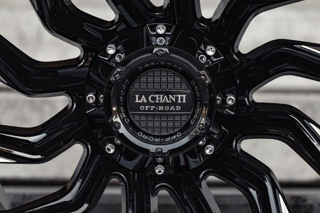 La Chanti LC-OF12 20" 12J ET-25 5x139,7 Gloss Black Milled - obrazek 7