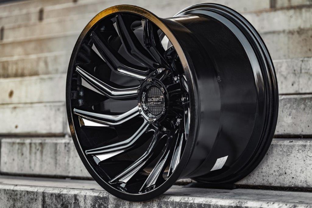 La Chanti LC-OF12 20" 12J ET-25 6x139,7 Gloss Black Milled - obrazek 3