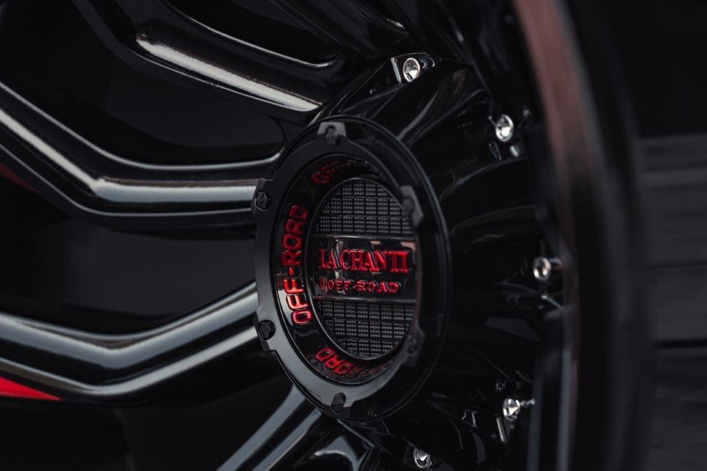 La Chanti LC-OF12 20" 12J ET-25 6x139,7 Gloss Black Red - obrazek 7